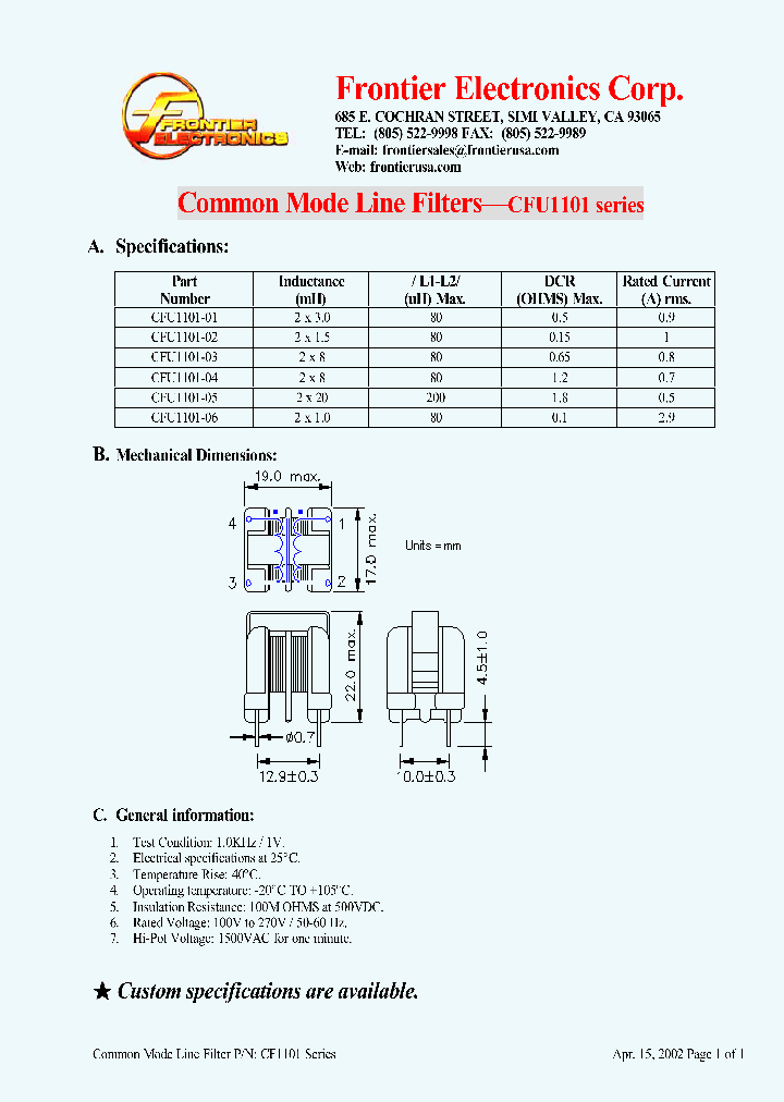 CFU1101-06_1225990.PDF Datasheet