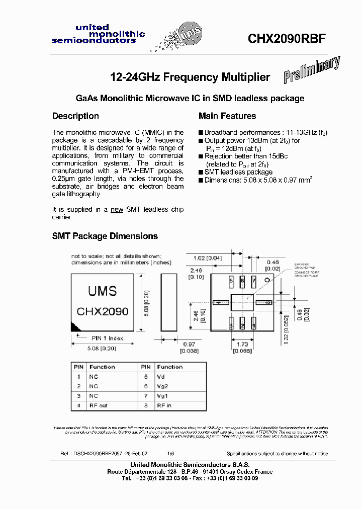 CHX2090RBF_1187626.PDF Datasheet