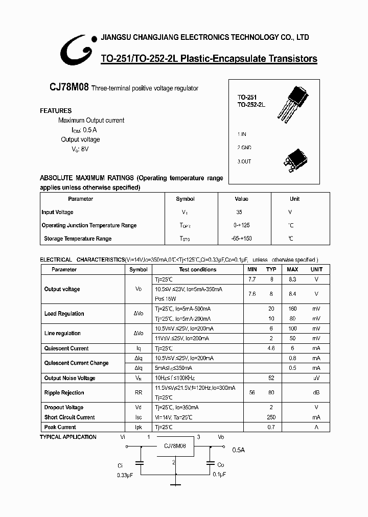 CJ78M08-TO-251_1226282.PDF Datasheet
