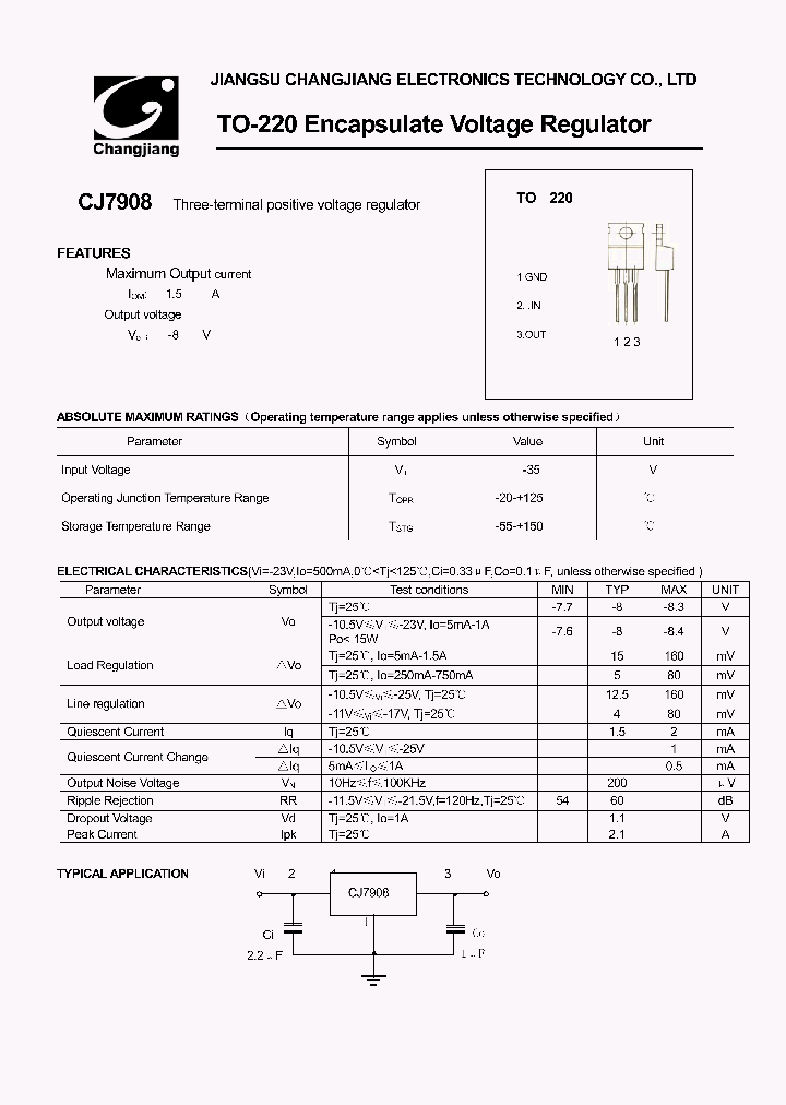 CJ7908-TO-220_1226291.PDF Datasheet