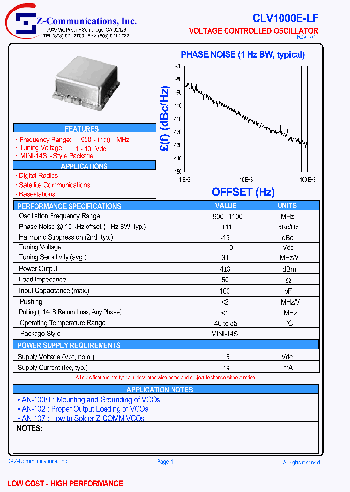 CLV1000E-LF_1226595.PDF Datasheet