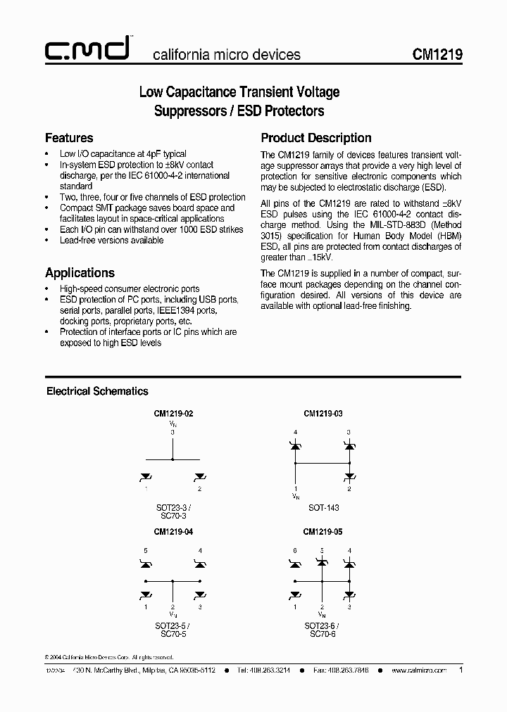 CM1219-05ST_1226727.PDF Datasheet