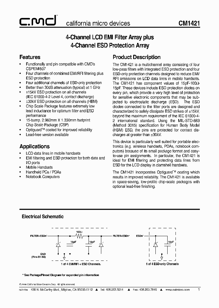 CM1421-03CS_1226748.PDF Datasheet