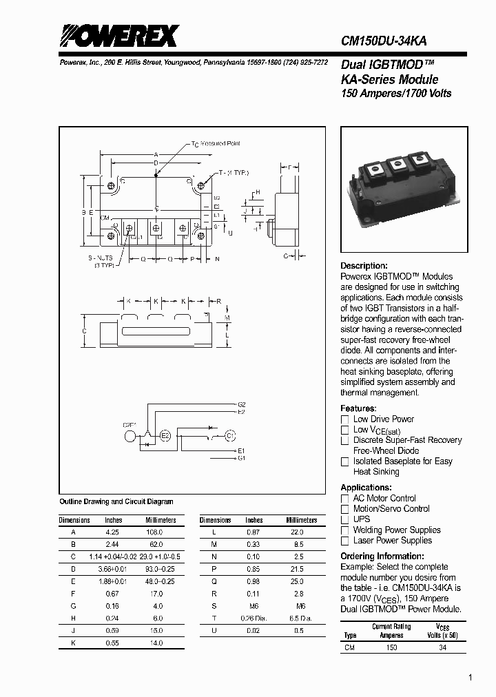 CM150DU-34KA_1226774.PDF Datasheet