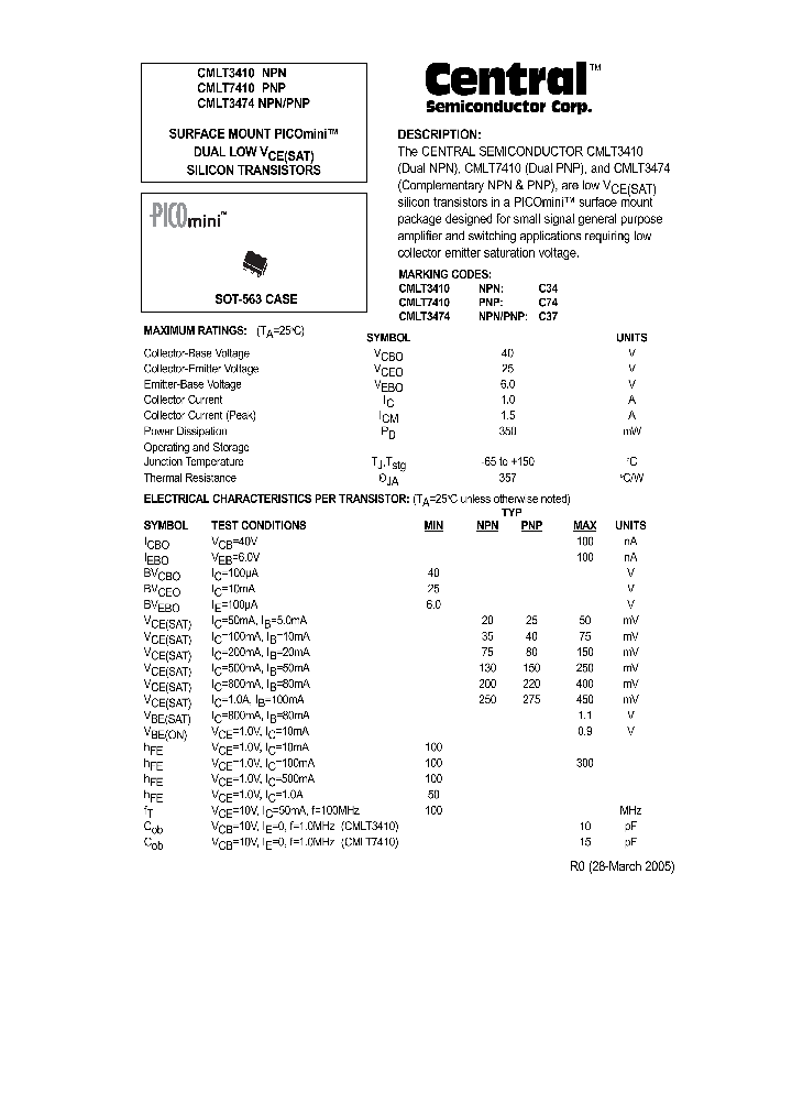 CMLT7410_1227313.PDF Datasheet