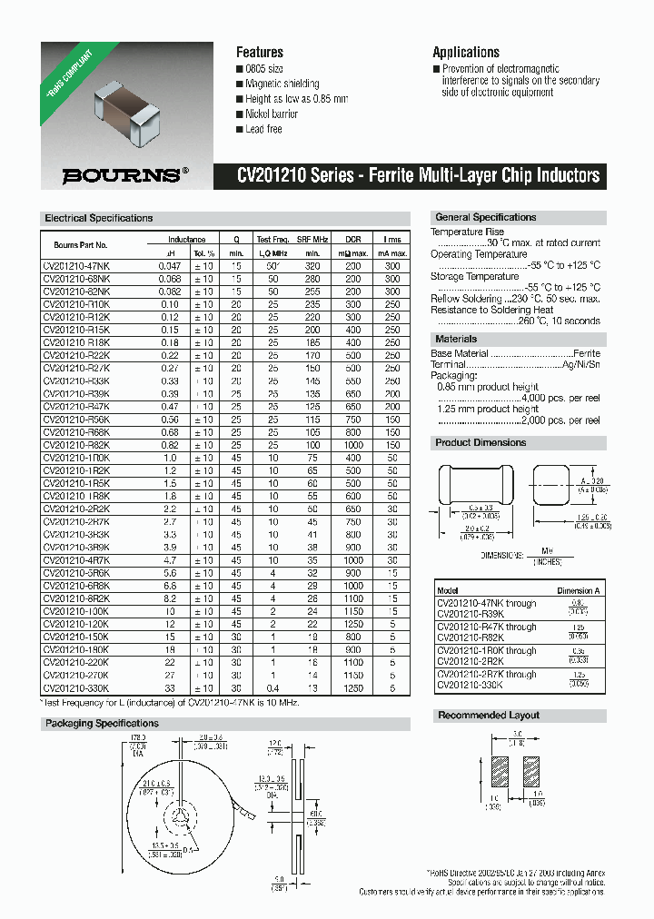 CV201210_1229395.PDF Datasheet