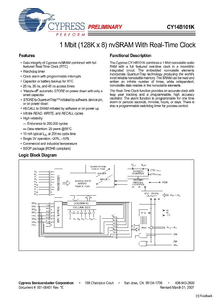 CY14B101K_1130116.PDF Datasheet