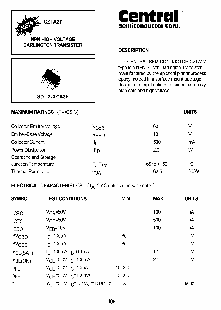 CZTA27_1230826.PDF Datasheet