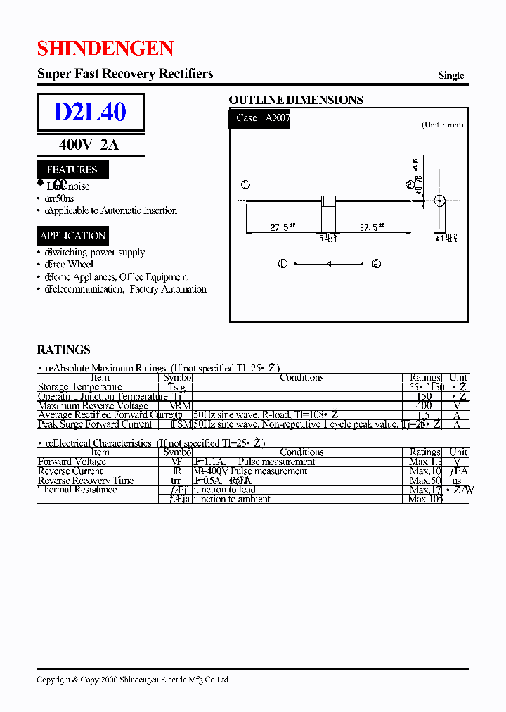 D2L40_1231093.PDF Datasheet