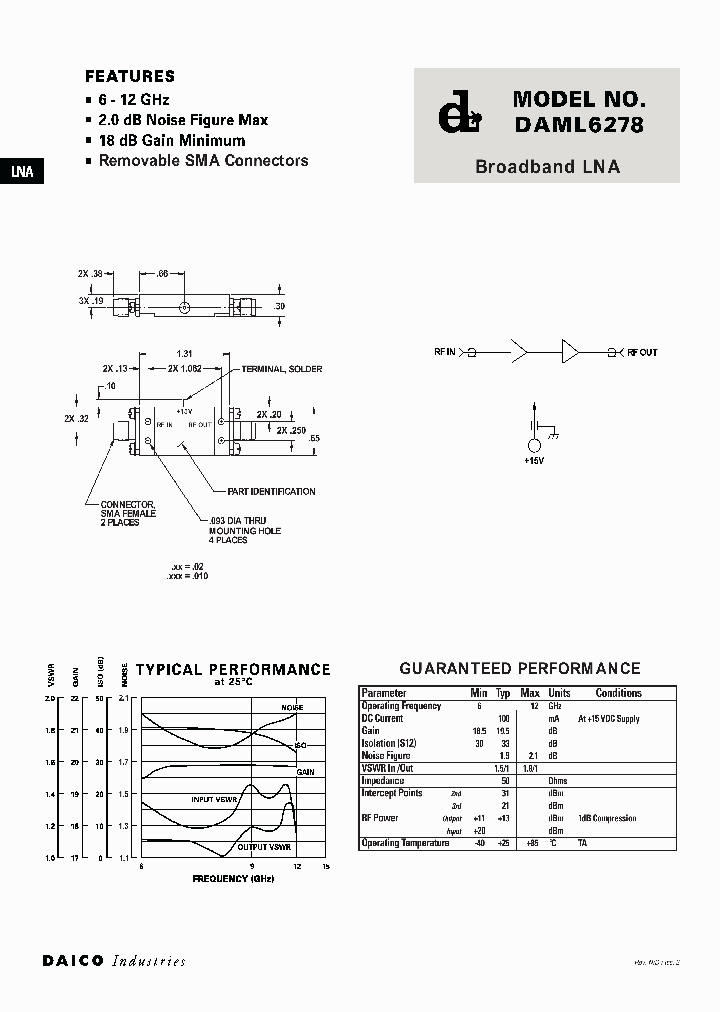 DAML6278_1231576.PDF Datasheet