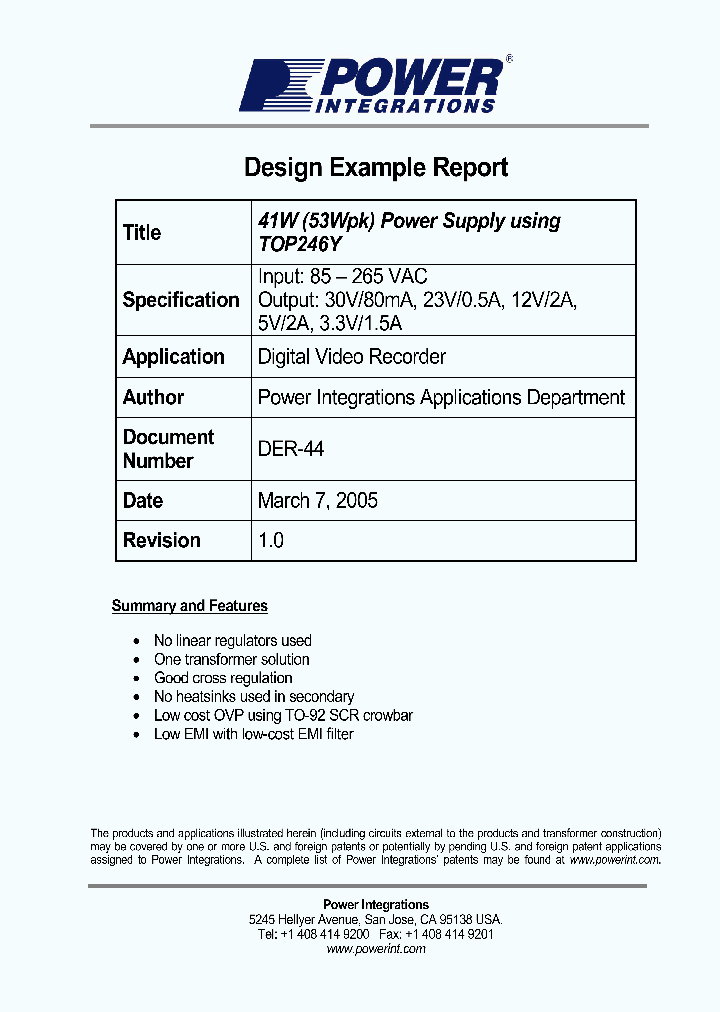DER-44_1232163.PDF Datasheet