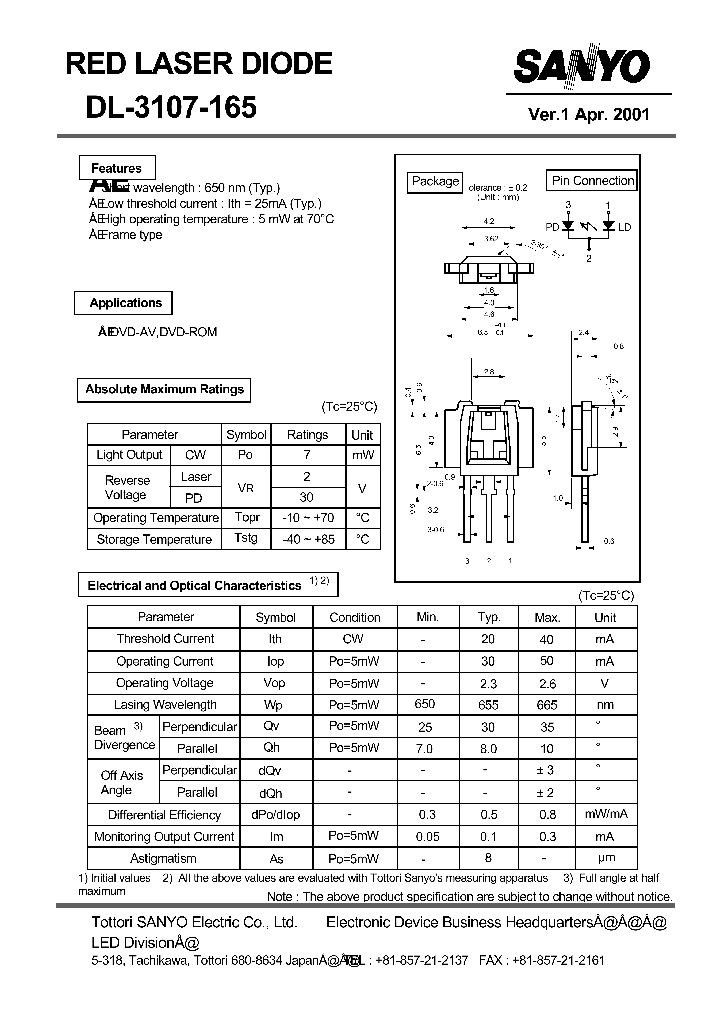 DL-3107-165_1232765.PDF Datasheet