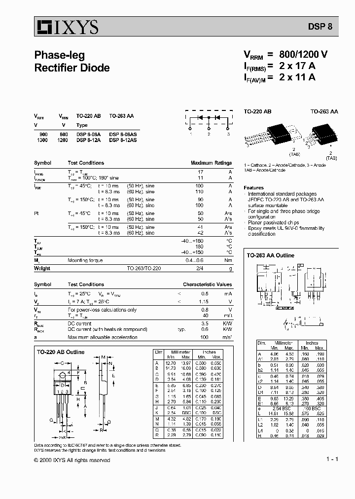 DSP8-12AS_1234797.PDF Datasheet