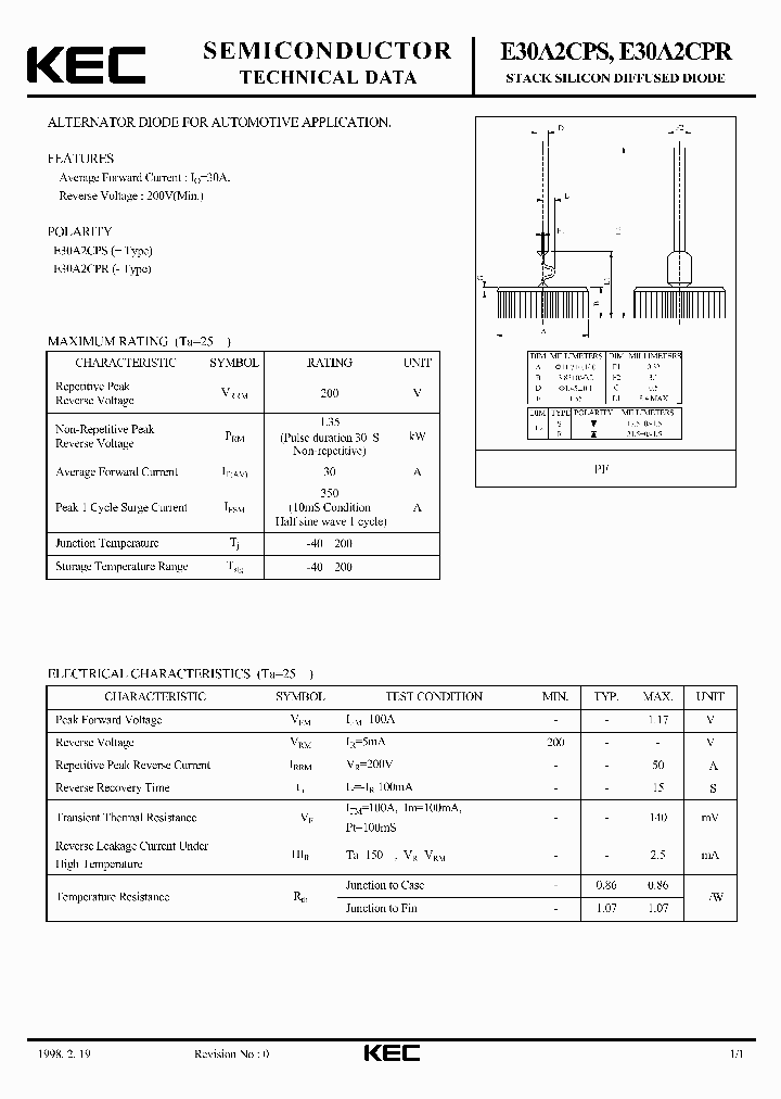 E30A2CPS_1235467.PDF Datasheet