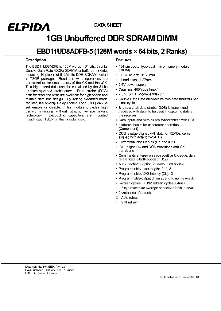 EBD11UD8ADFB-5C_1235638.PDF Datasheet