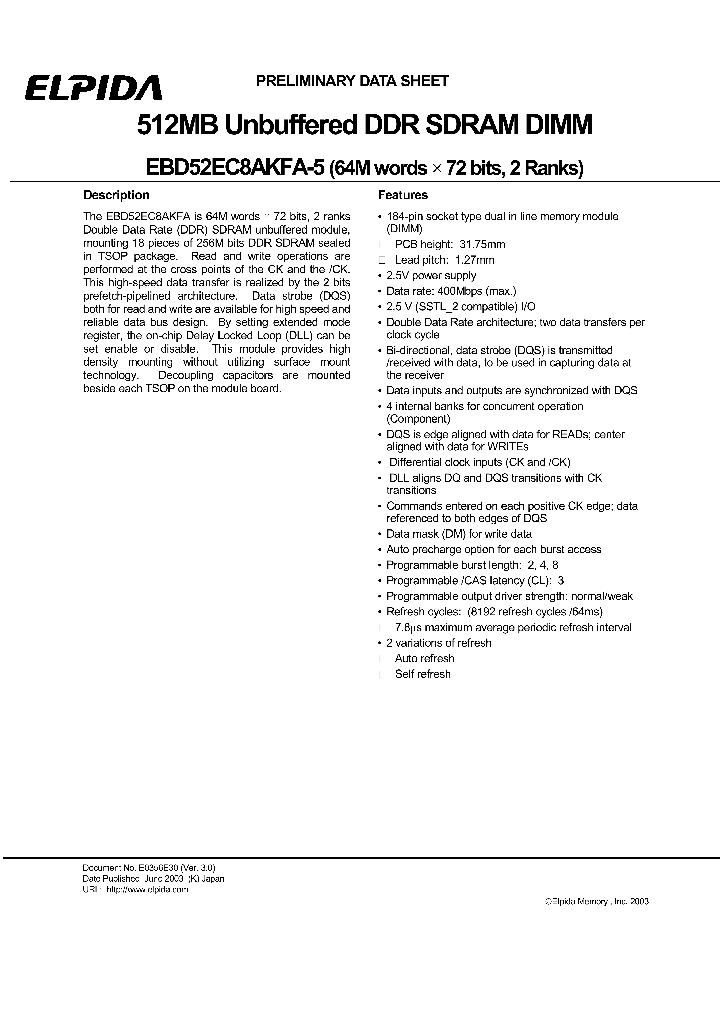 EBD52EC8AKFA-5C_1235650.PDF Datasheet