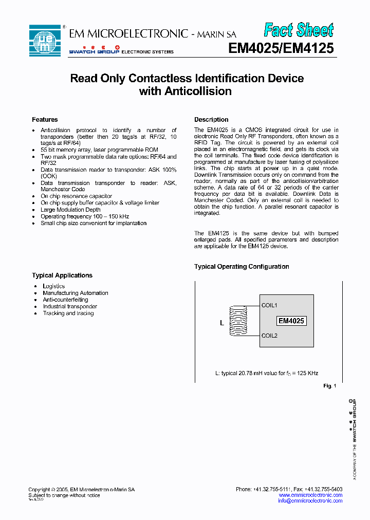 EM4125_1089223.PDF Datasheet