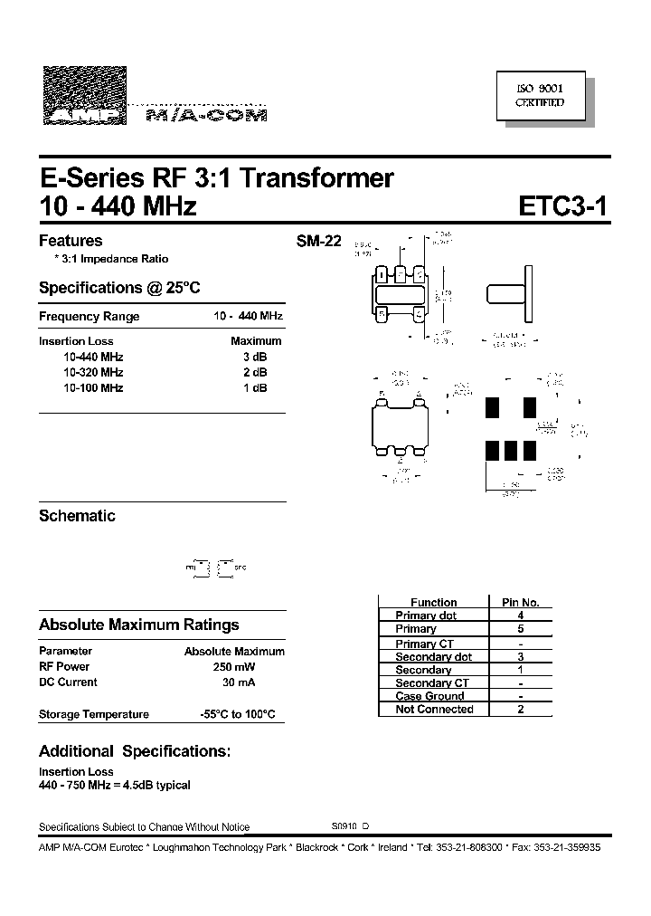 ETC3-1_1238069.PDF Datasheet