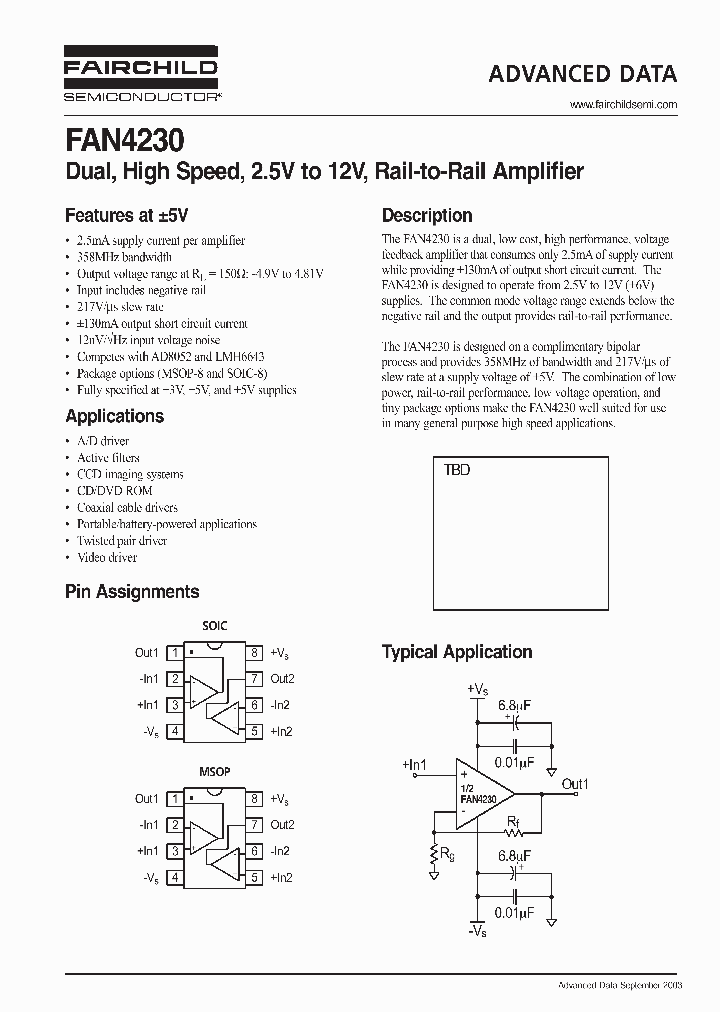 FAN4230_1238725.PDF Datasheet