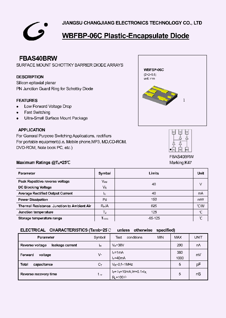 FBAS40BRW_1238898.PDF Datasheet