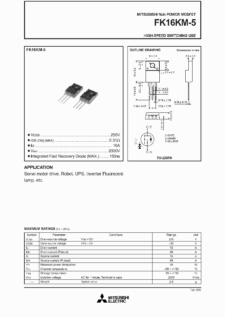 FK16KM-5_1240516.PDF Datasheet