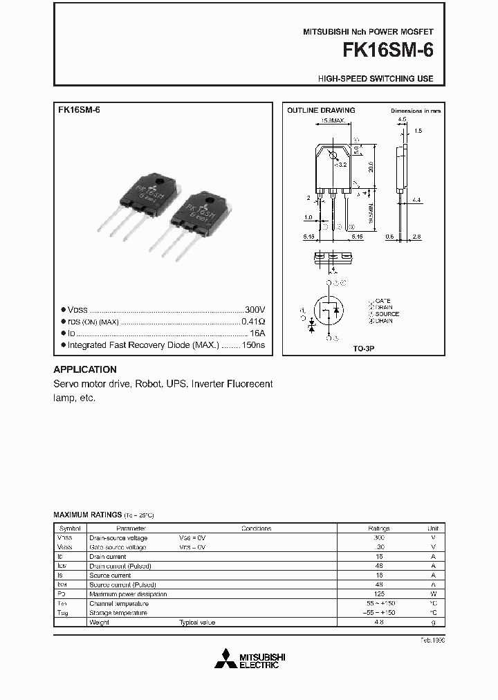 FK16SM-6_1240520.PDF Datasheet