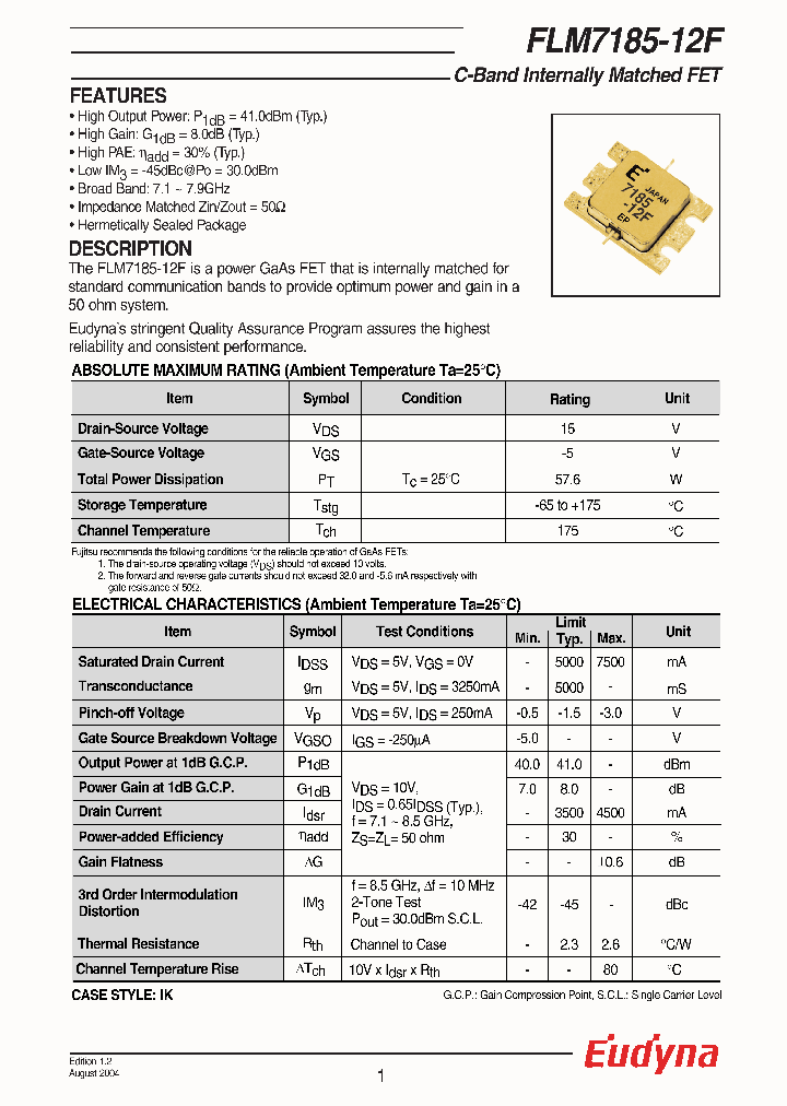 FLM7185-12F_1240667.PDF Datasheet