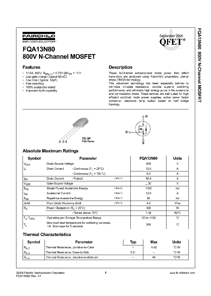 FQA13N80F109_1241401.PDF Datasheet