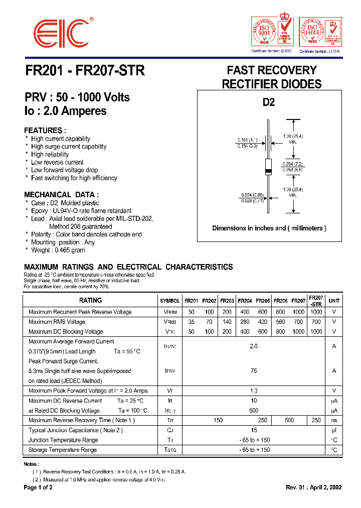 FR207_1242120.PDF Datasheet