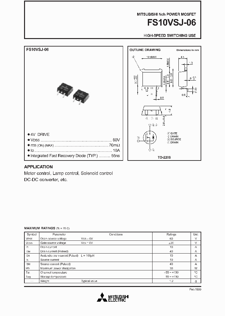 FS10VSJ-06_1242397.PDF Datasheet