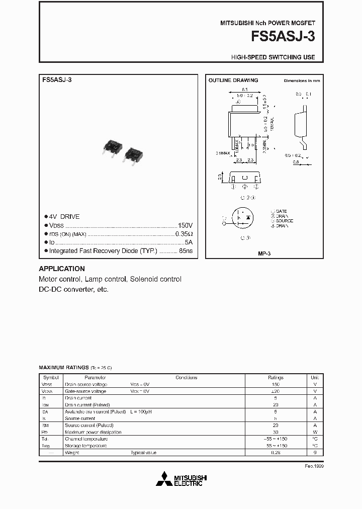 FS5ASJ-3_1087337.PDF Datasheet