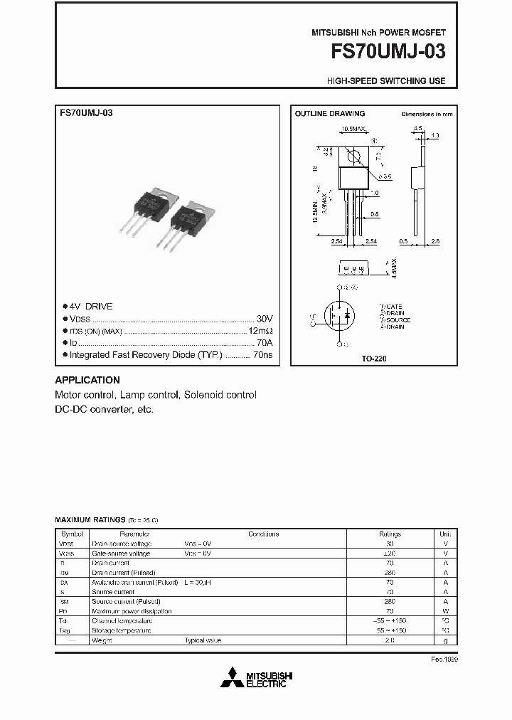 FS70UMJ-03_1242724.PDF Datasheet