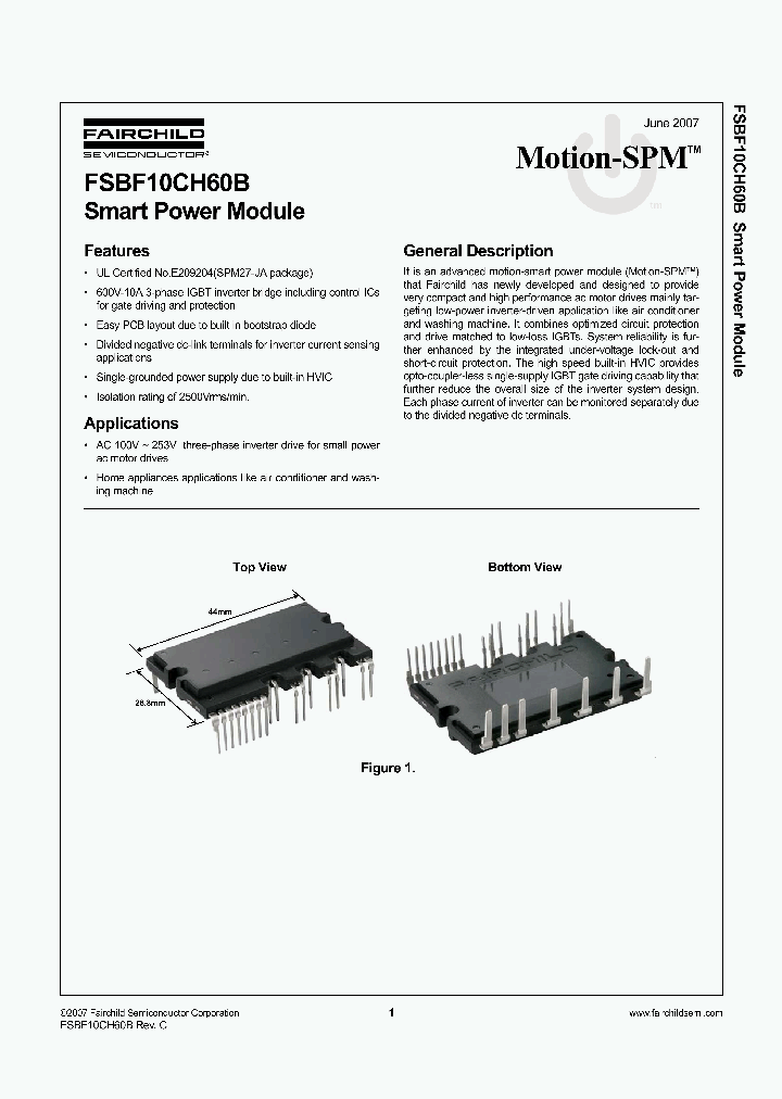 FSBF10CH60B_1242849.PDF Datasheet