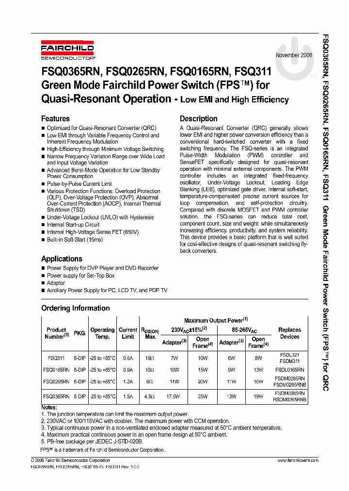 FSQ0165RN_1058316.PDF Datasheet