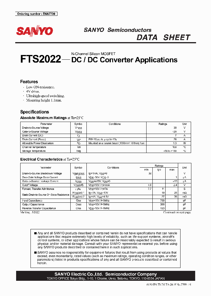 FTS2022_1090584.PDF Datasheet