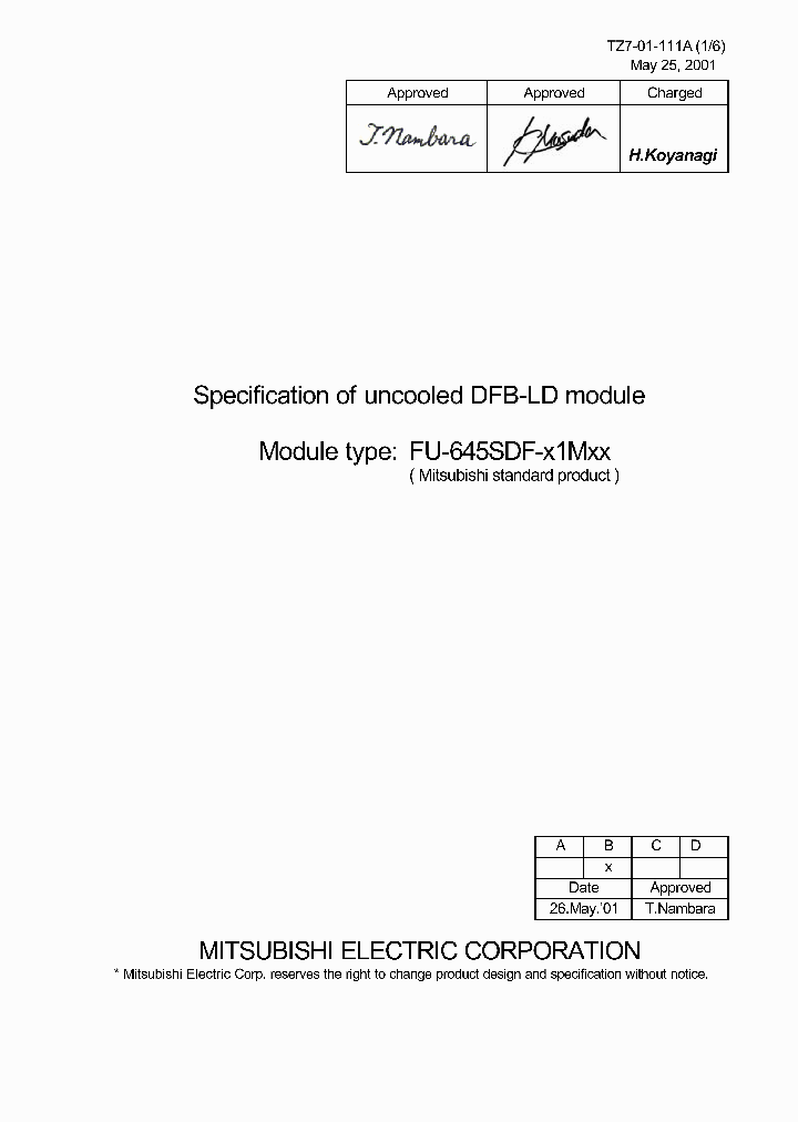 FU-645SDF-X1MXX_1243362.PDF Datasheet