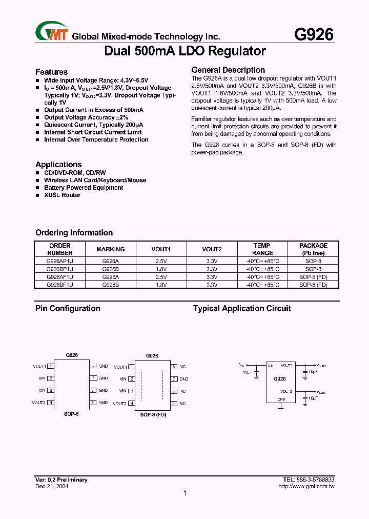 G926AF1U_627417.PDF Datasheet