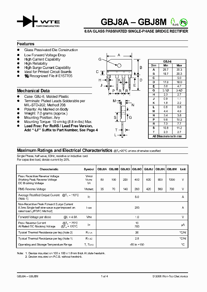 GBJ8M_1244264.PDF Datasheet
