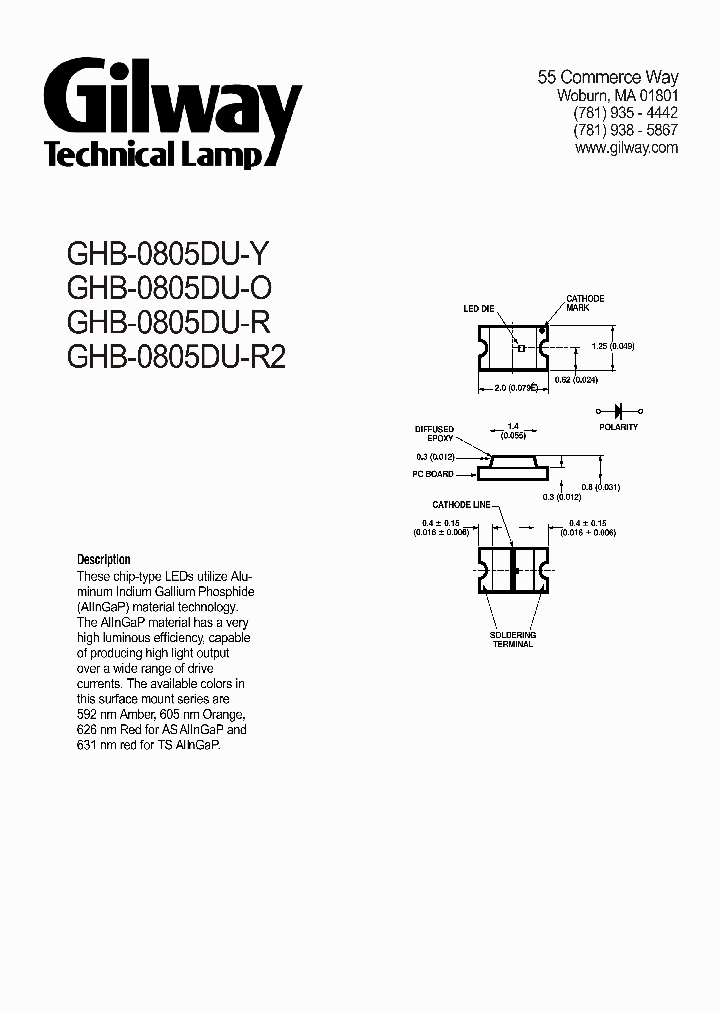 GHB-0805DU-Y_1244633.PDF Datasheet