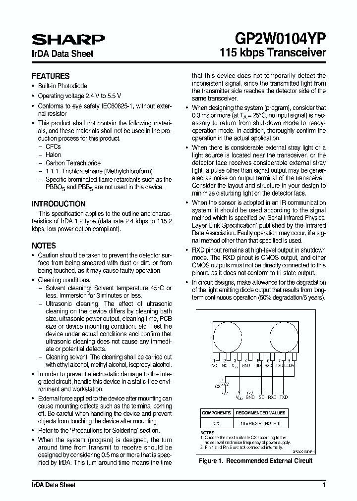 GP2W0104YP_1245614.PDF Datasheet