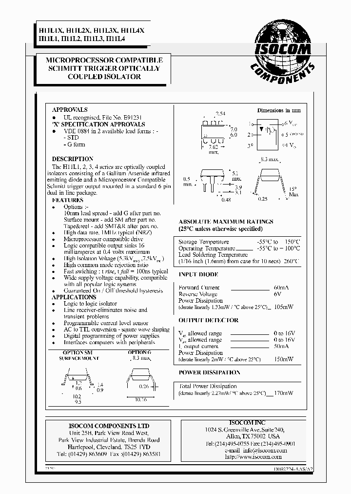 H11L3_1090667.PDF Datasheet