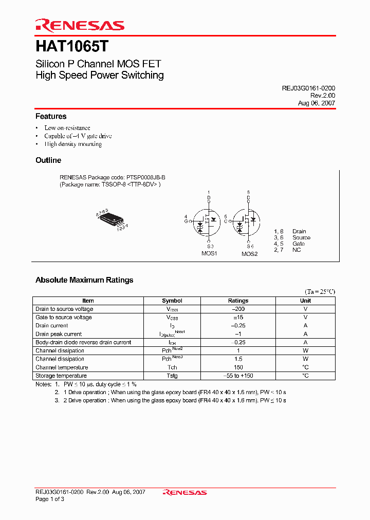 HAT1065T_1154298.PDF Datasheet