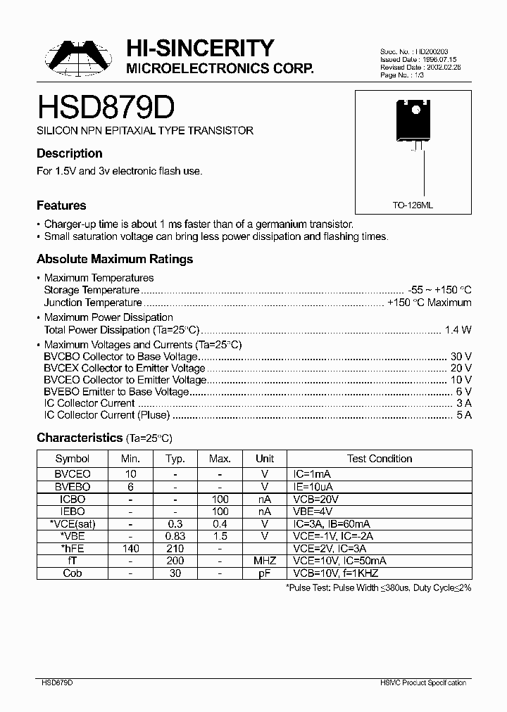 HSD879D_1251306.PDF Datasheet