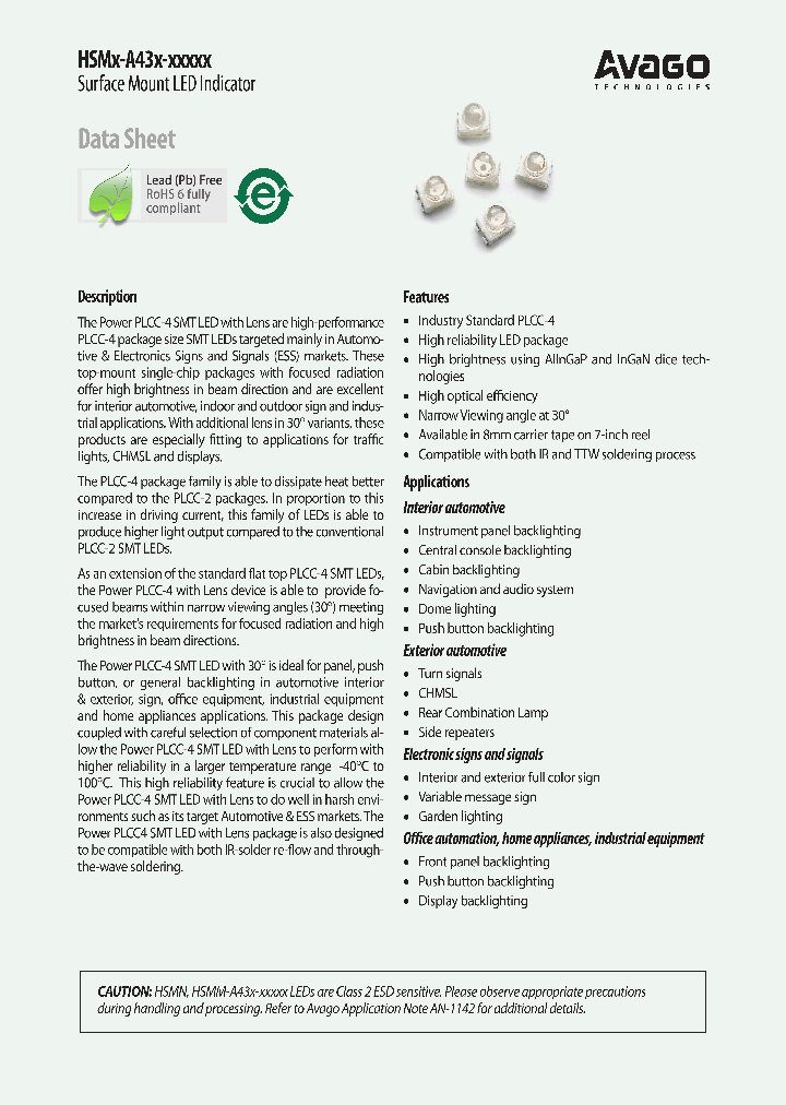 HSMC-A430-W50M1_1086595.PDF Datasheet