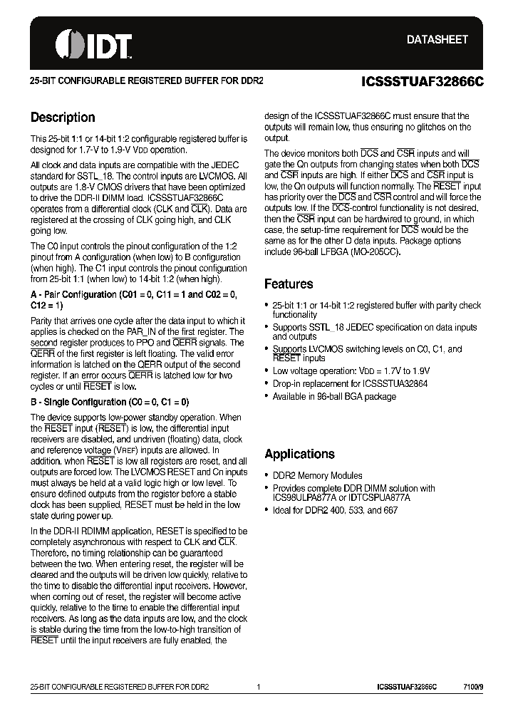 ICSSSTUAF32866C_1023885.PDF Datasheet