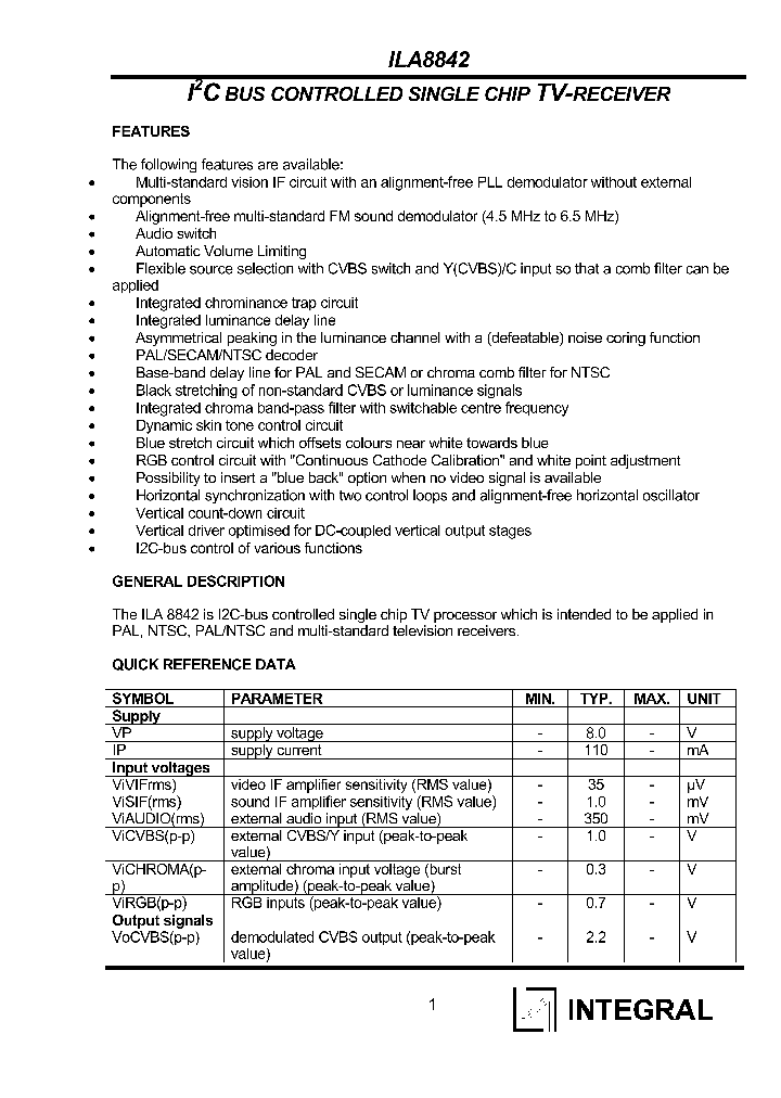 ILA8842_1254450.PDF Datasheet