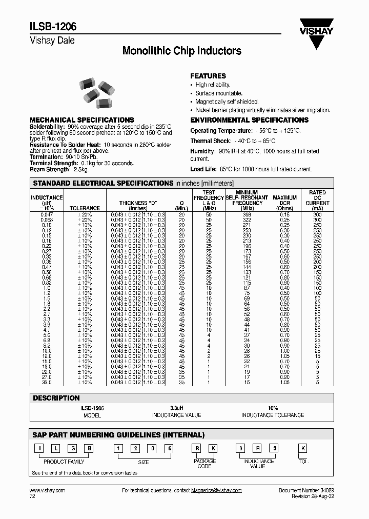 ILSB1206RK3R3K_1254531.PDF Datasheet