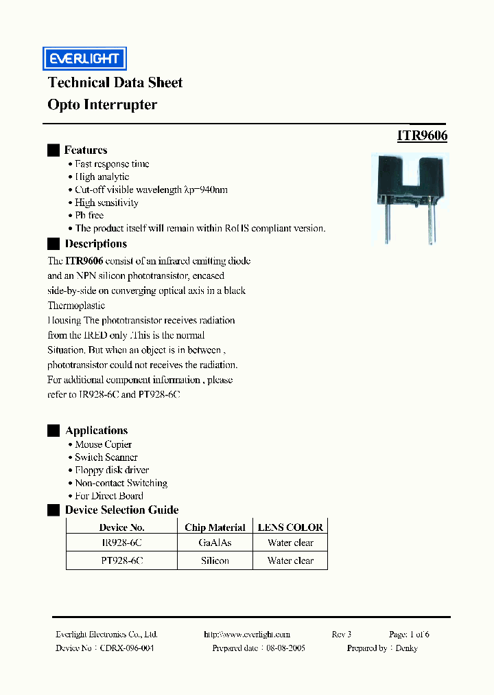 ITR9606_1257889.PDF Datasheet