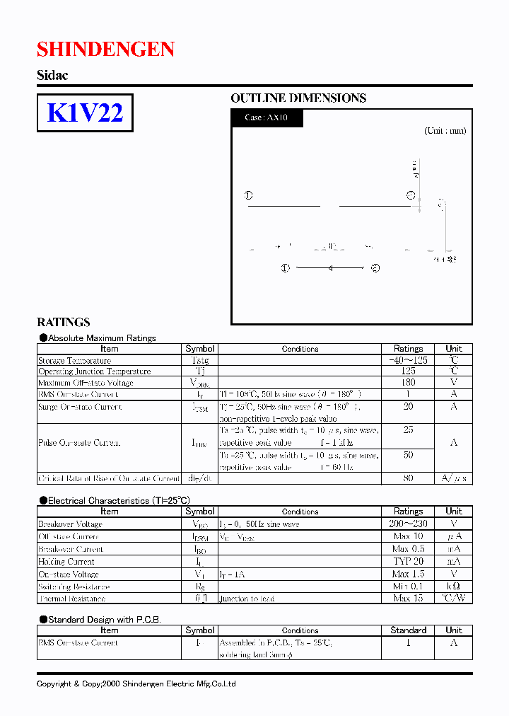 K1V22_1258926.PDF Datasheet
