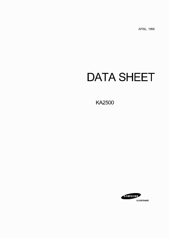 KA2500_1259500.PDF Datasheet